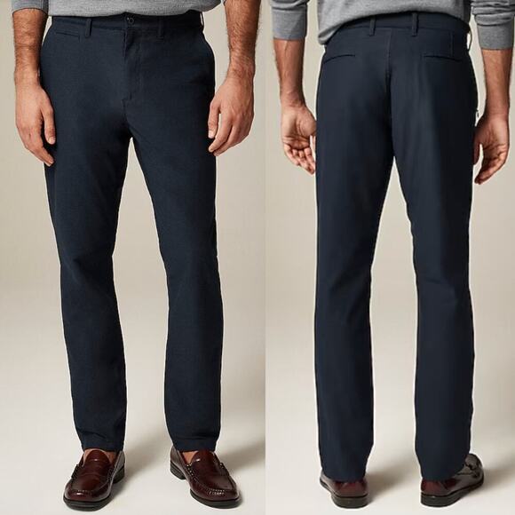 J. Crew 770 Straight Pants Navy Men's NWT - Picture 1 of 9